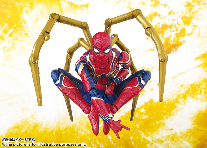 Action Figure Homem Aranha Iron Spider Marvel Articulado