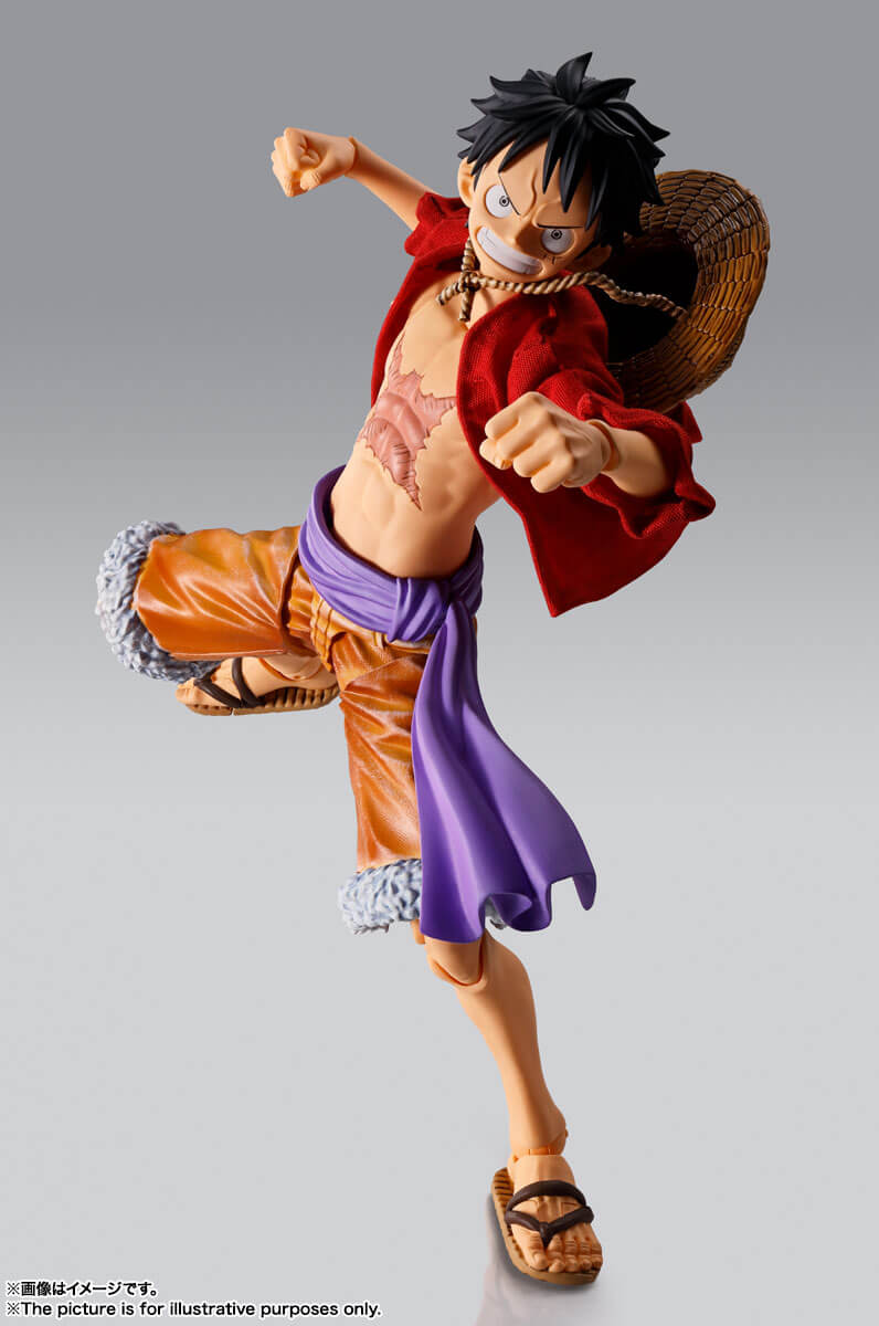 Compre o Action Figure do Monkey D. Luffy do anime One Piece da