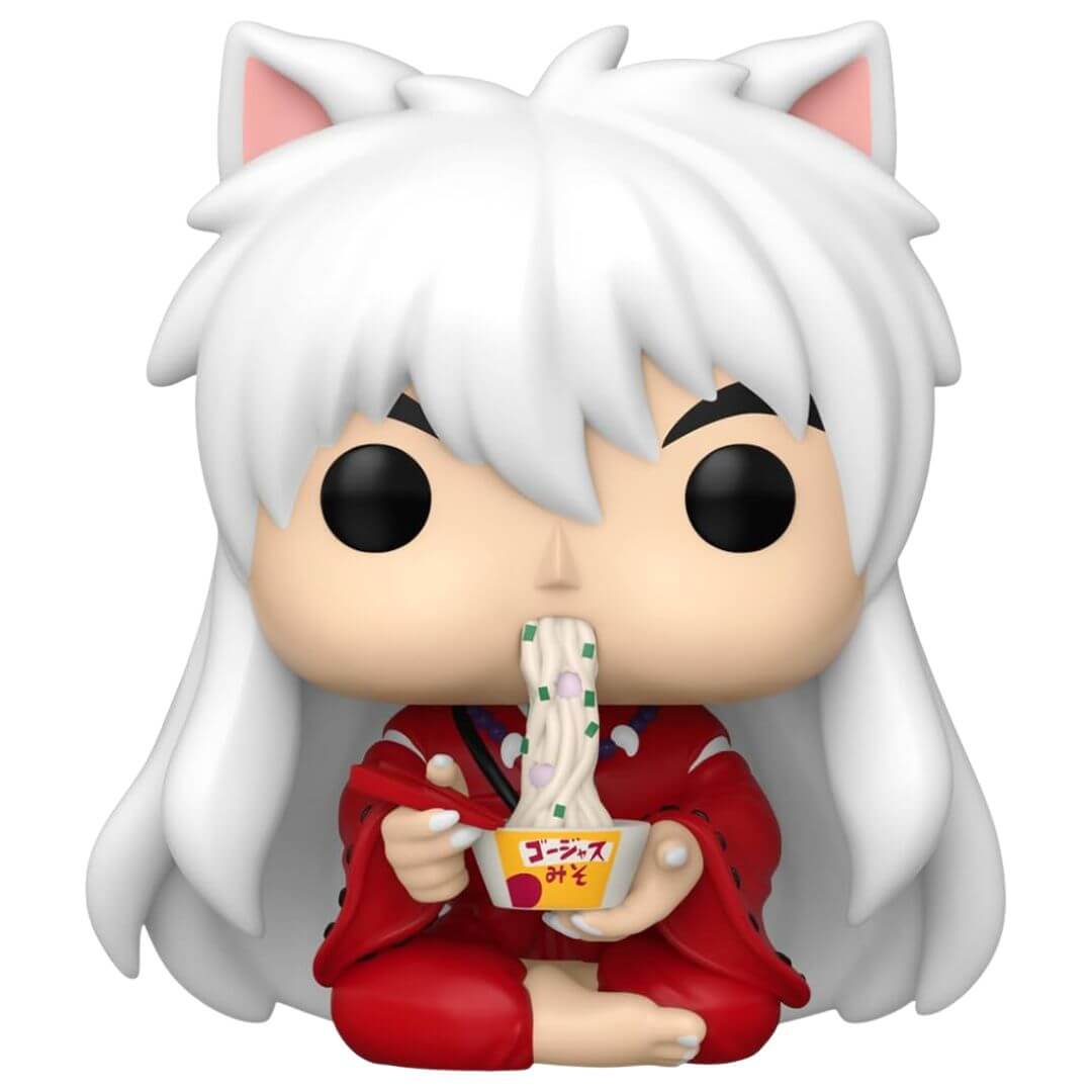 Boneco Funko Pop Inuyasha Eating Noodles 1590 InuYasha