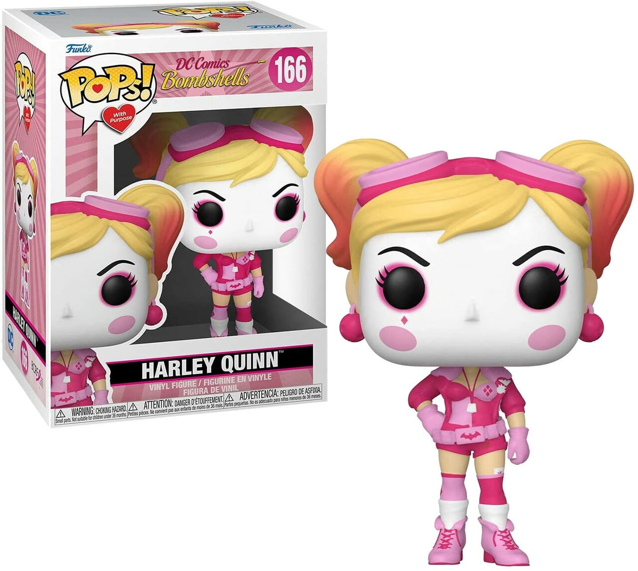 Funko Pop Harley Quinn 166 Arlequina Dc Comics Bombshells 6380