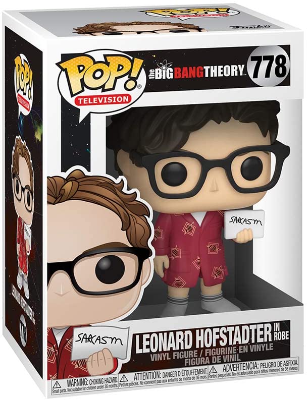Funko Pop The Big Bang Theory Leonard Hofstadter In Robe 778