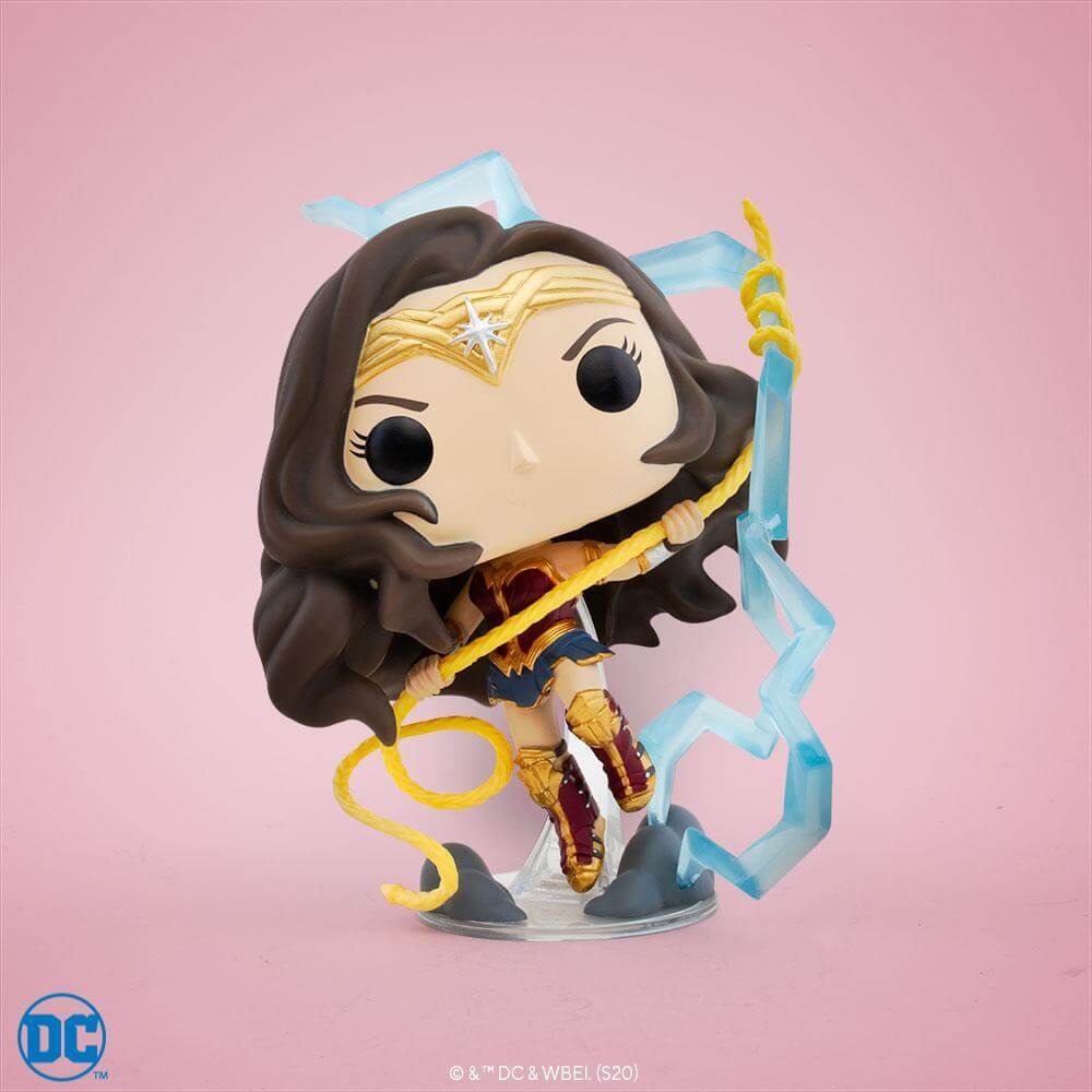 Boneco Funko Pop DC Comics Mulher Maravilha 361 WW84 NYCC GITD