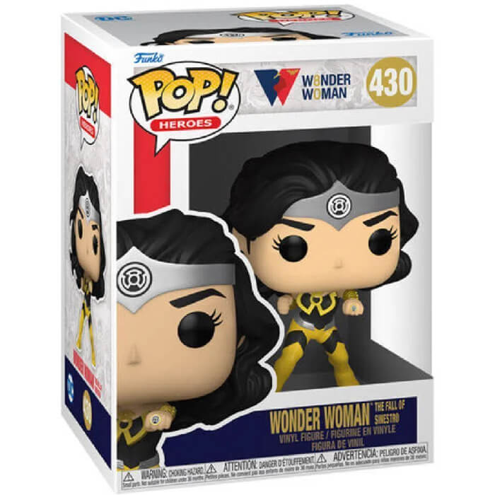 Boneco Funko Pop DC Comics Mulher Maravilha 430 The Fall of Sinestro