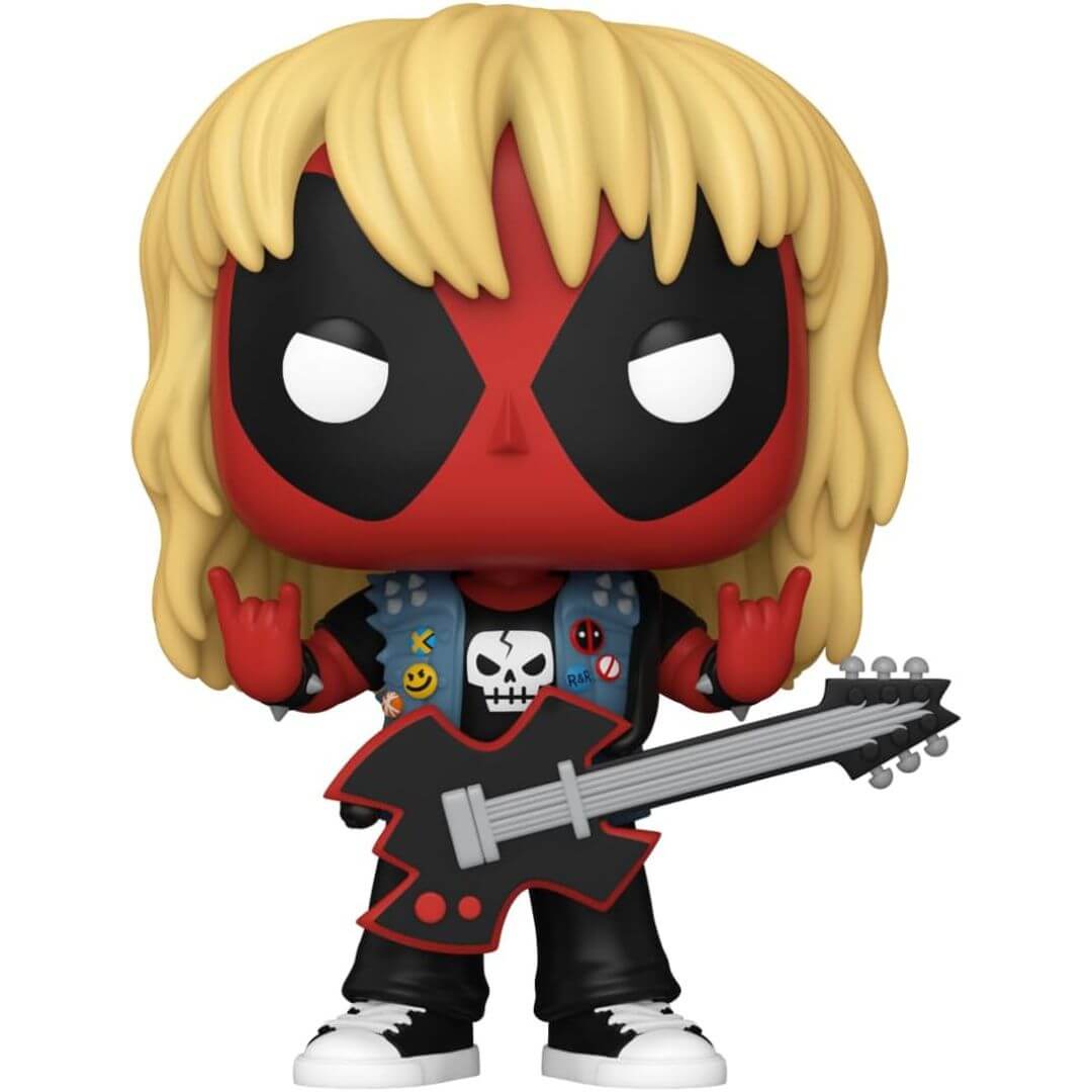 Boneco Colecionável Marvel Funko Pop Heavy Metal Deadpool 1343