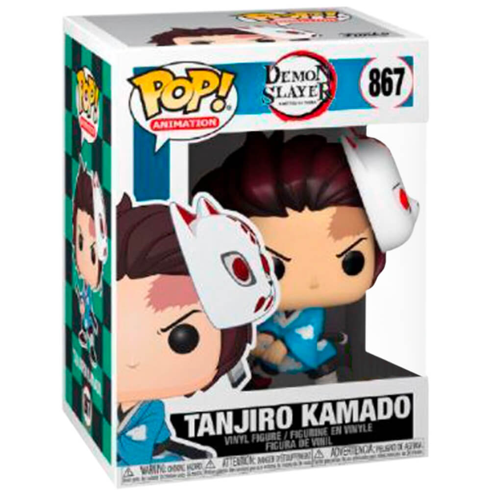 Boneco Demon Slayer Kimetsu no Yaiba Tanjiro Vs Rui Pop Funko 1034