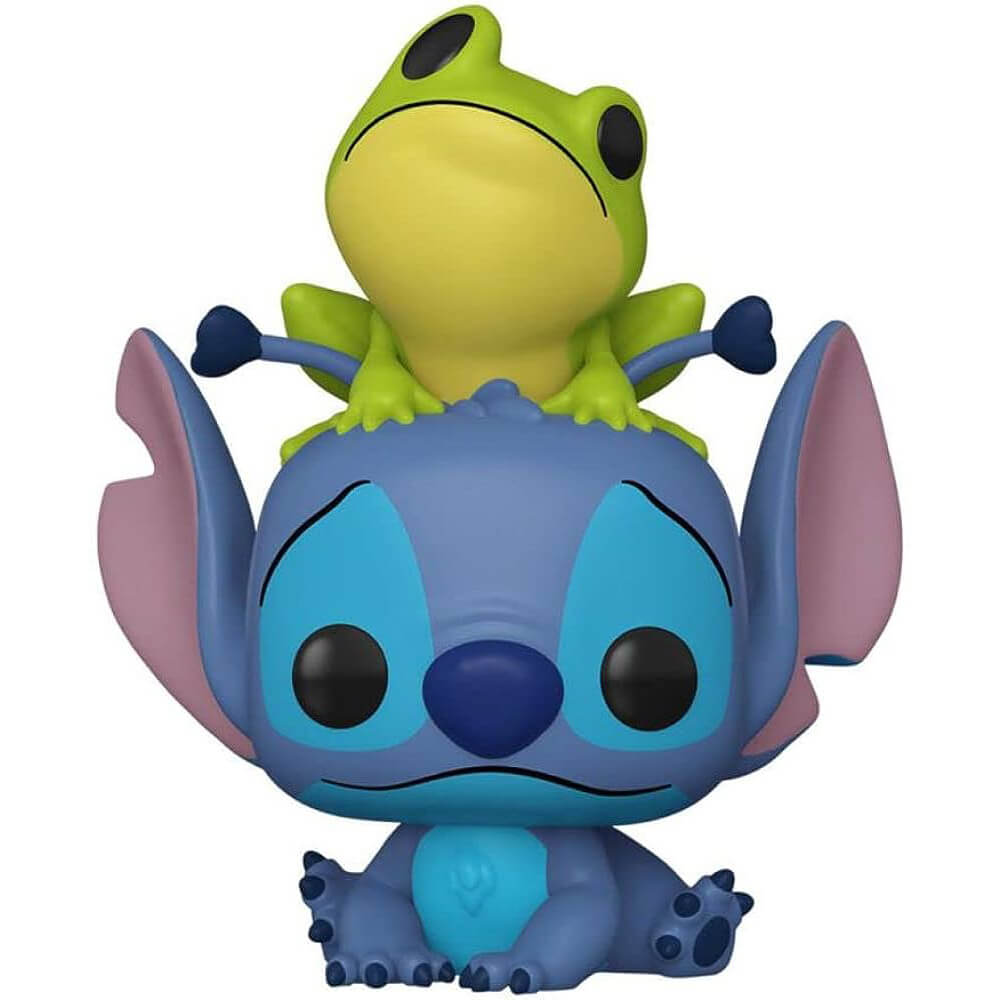 Boneco Disney Funko Pop Stitch with Frog 986 Lilo & Stitch