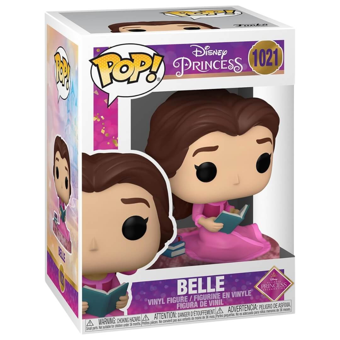 Funko Pop Belle - Édition Convention 2021 Robe Verte Avec Livre | 30 Ans La Belle Et La Bête