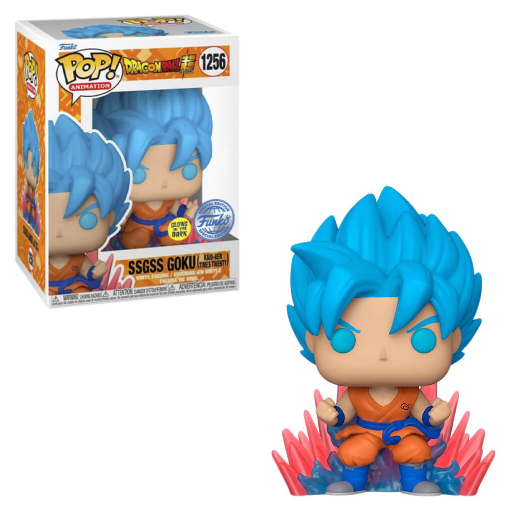 Boneco Articulado Colecionavel Action figure Funko Pop Universo de Dragon  Ball Super Goku ssj Blue 3 em Promoção na Americanas