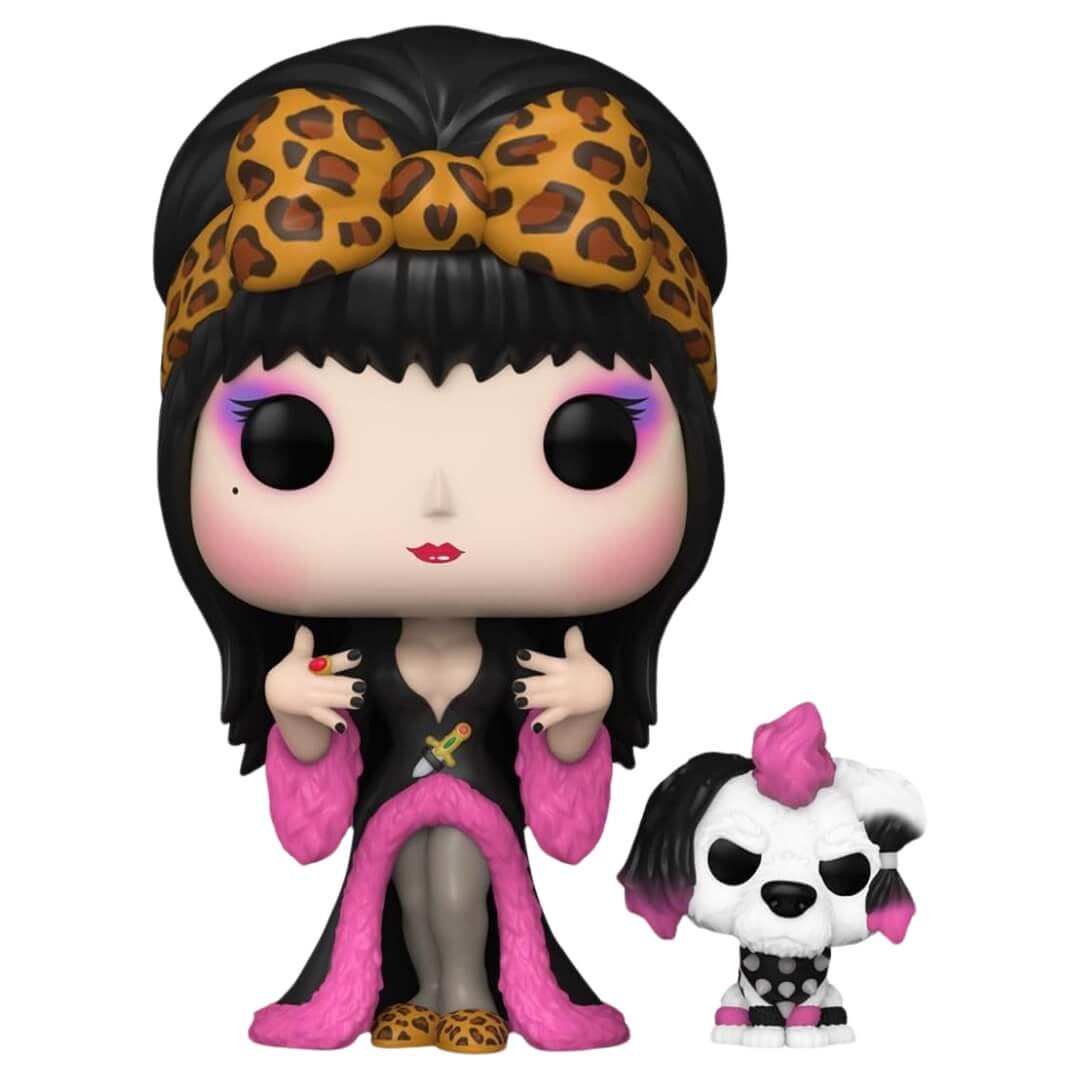 Boneco Funko Pop Elvira e Gonk 1647 Elvira Mistress of the Dark