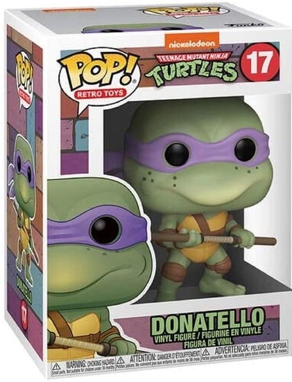 Boneco As Tartarugas Ninja Donatello 33 Funko Pop Comics