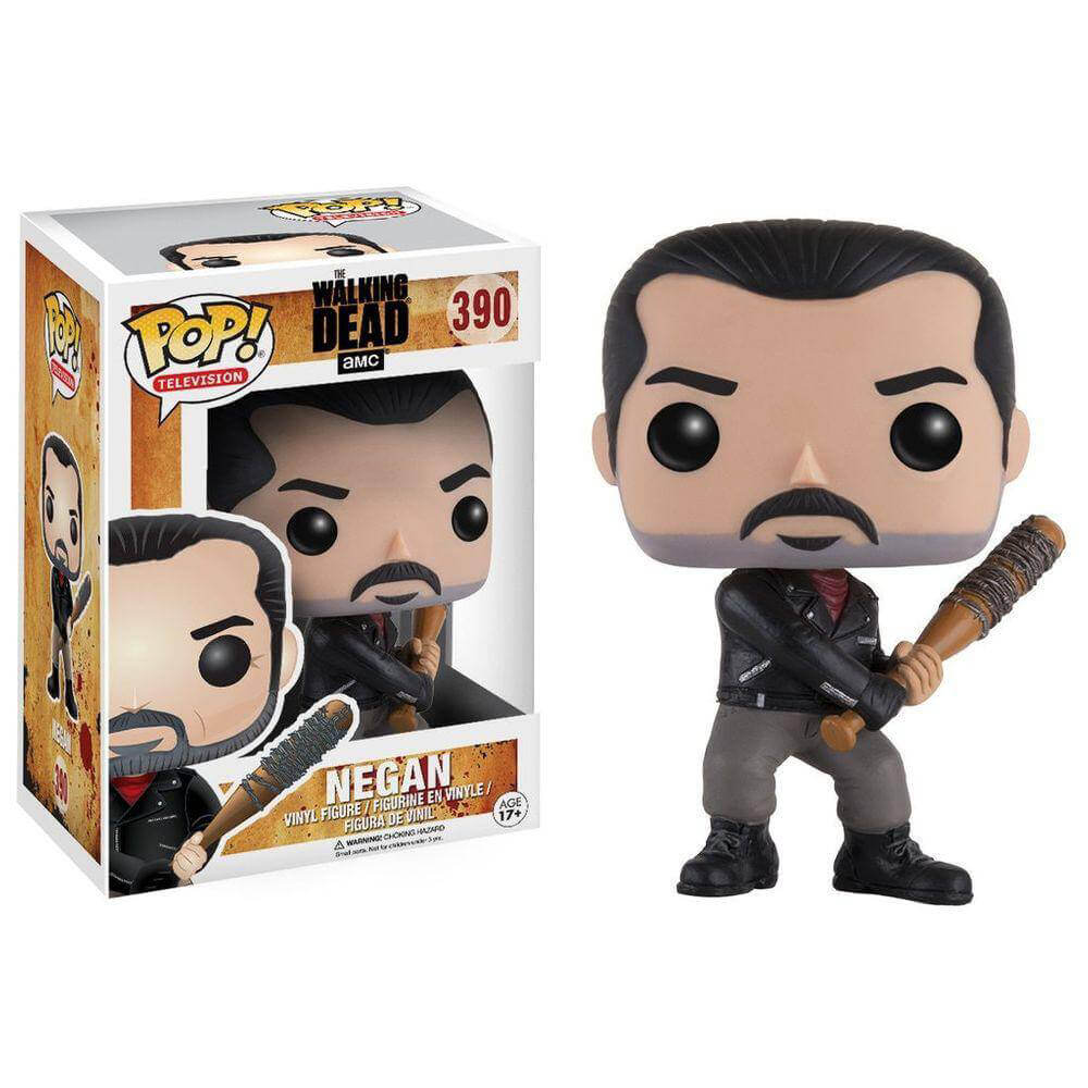 Funko pop! ウォーキング・デッド Negan (箱なし) Boneco Funko Pop The Walking Dead Negan with Lucille 390