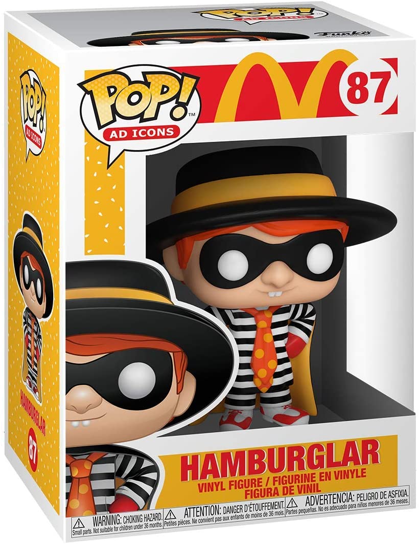 Boneco Papa Burger Mc Donalds