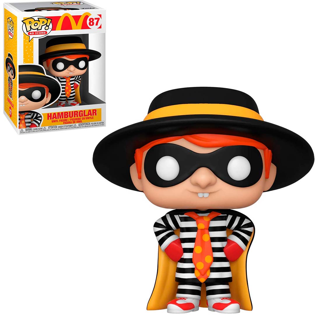 Funko Pop Hamburglar 87 Papa Burger McDonald's Ad Icons