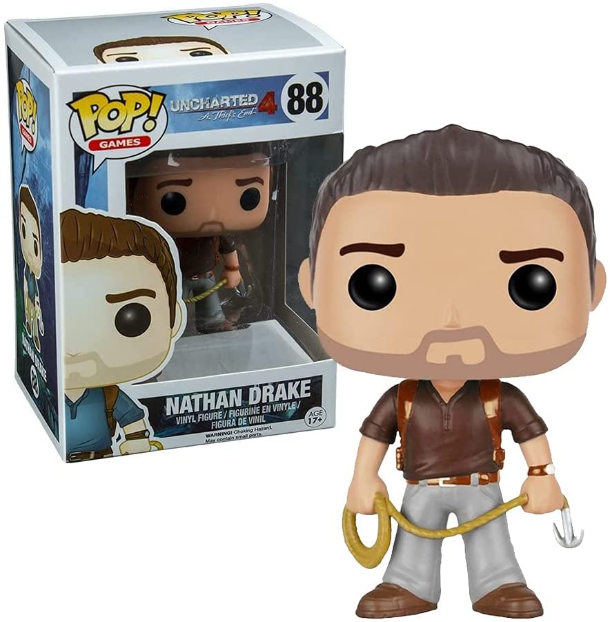 Boneco Funko Pop Uncharted 4 Nathan Drake 88 Exclusive