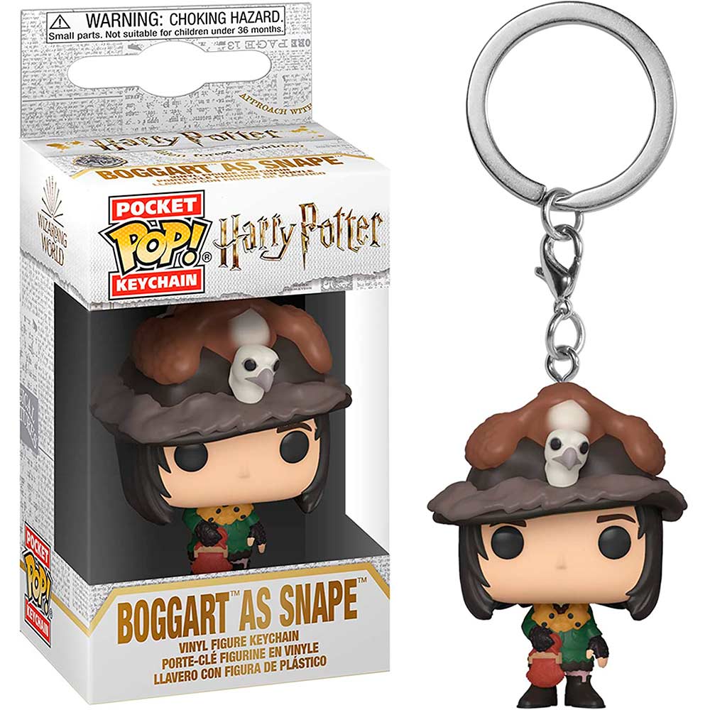 Chaveiro Boggart as Snape Funko Pop Pocket Keychain Harry Potter