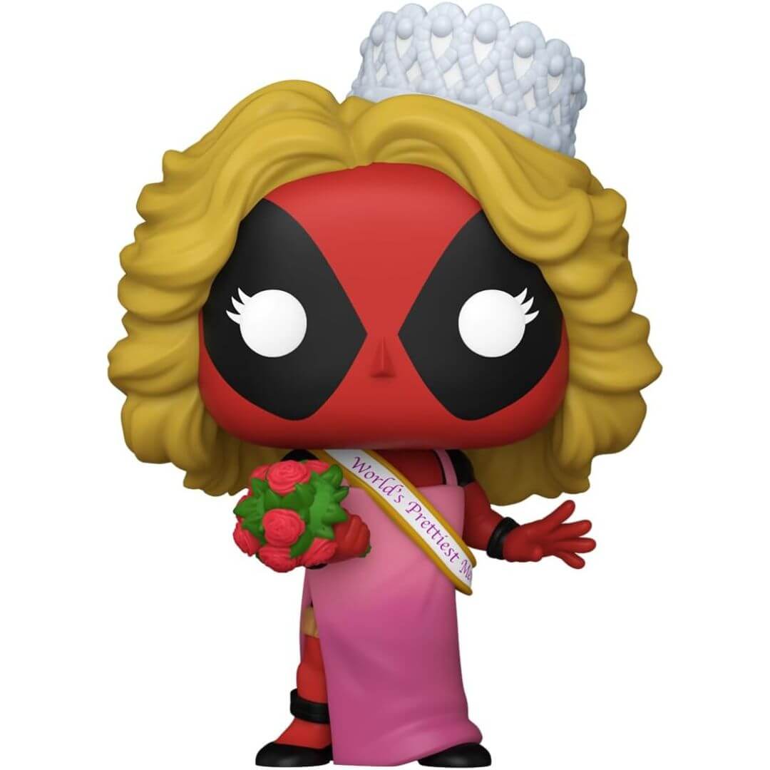 Boneco Colecionável Marvel Funko Pop Beauty Pageant Deadpool 1340