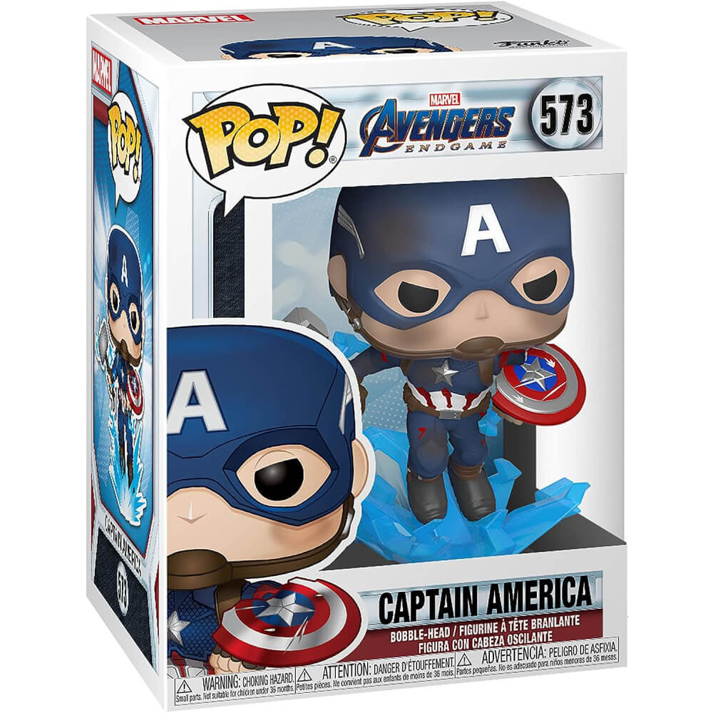 Compre o Boneco Colecionável Funko Pop Capitão América com Mjolnir