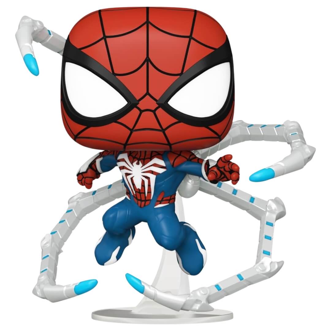 Boneco Funko Pop Peter Parker Advanced Suit 971 Marvel Spider-Man 2