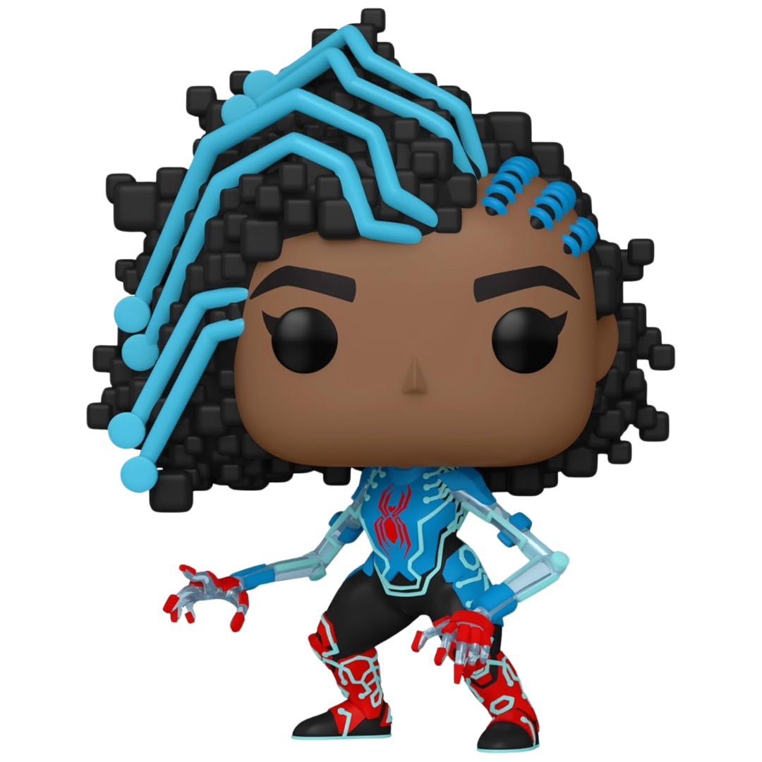 Boneco Funko Pop Spider-Byte 1229 Spider-Man Across The Spider-Verse