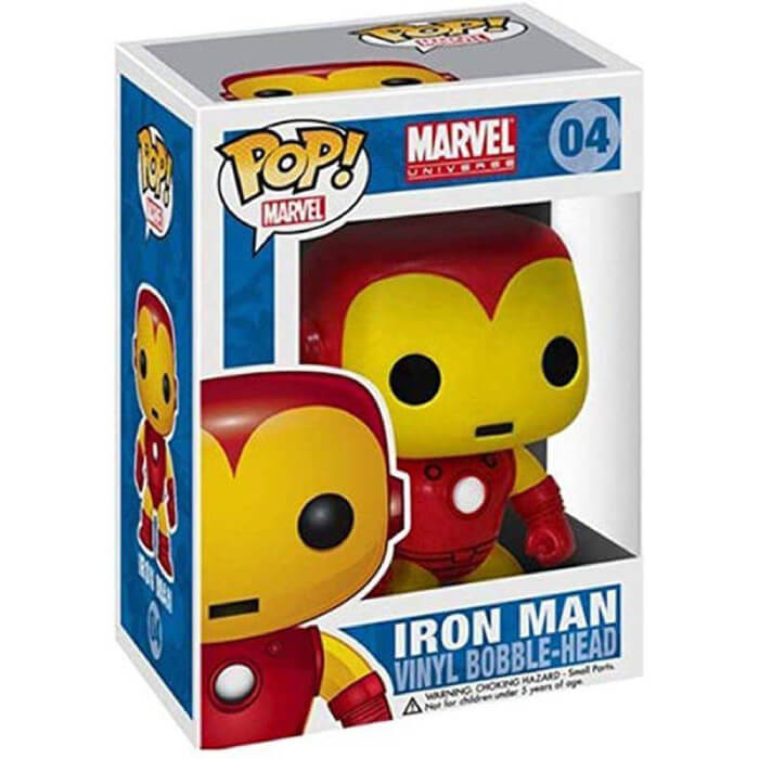 Boneco Homem De Ferro Funko Pop Marvel Iron Man 04