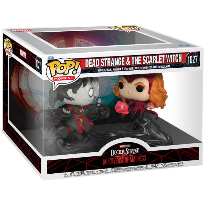 Boneco Marvel Funko Pop Dead Strange & The Scarlet Witch 1027