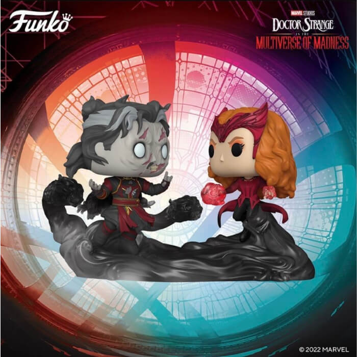Boneco Marvel Funko Pop Dead Strange The Scarlet Witch 1027