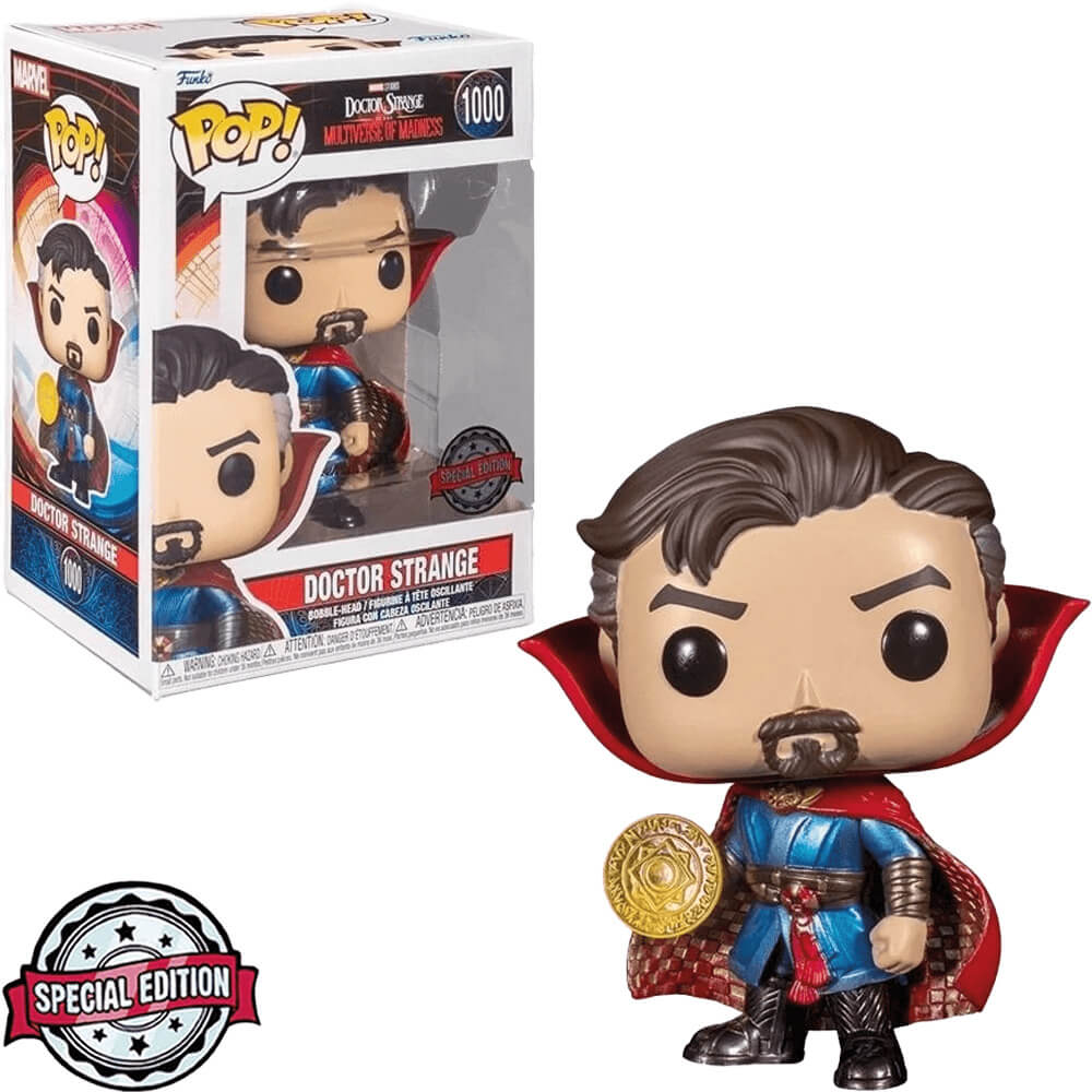 Funko Pop Doutor Estranho no Multiverso da Loucura Doctor Strange 1000 ...