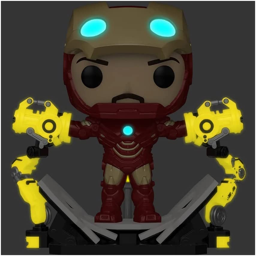 Quadro Com Moldura PVC Invencivel Homem de Ferro Iron Man Classico Marvel HQ  20x20cm - Toyshow Tudo de Marvel DC Netflix Geek Funko Pop Colecionáveis