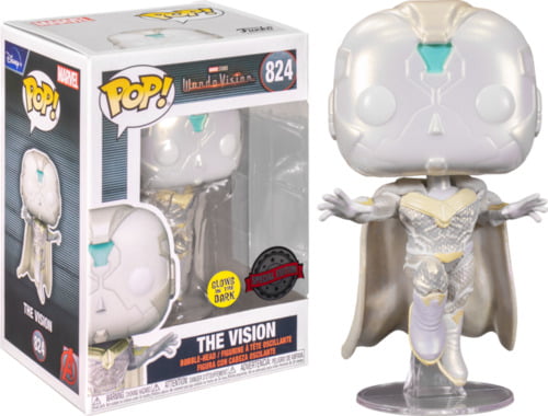 Funko Pop WandaVision The Vision 824 GITD Visão