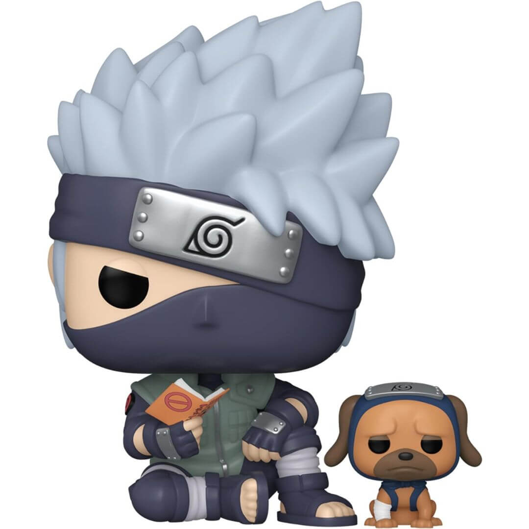 Boneco Funko Pop Naruto Shippuden Kakashi Hatake with Pakkun 1338