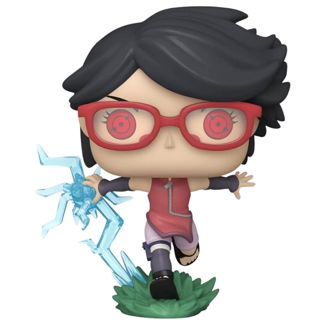 Boneco Funko Pop Sarada with Sharingan 1358 Boruto Naruto Next Generations