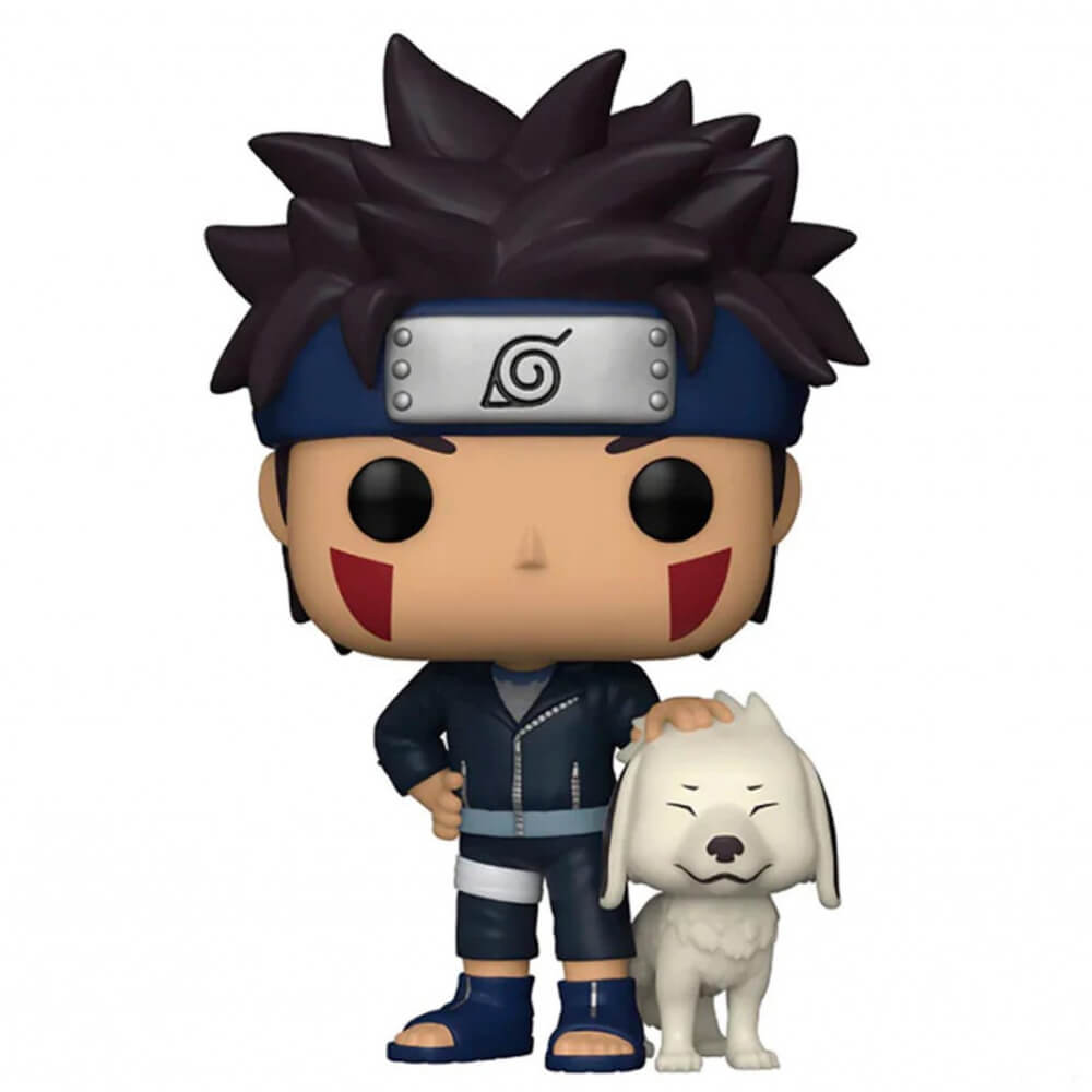 Boneco Naruto Shippuden Funko Pop Kiba with Akamaru 1194