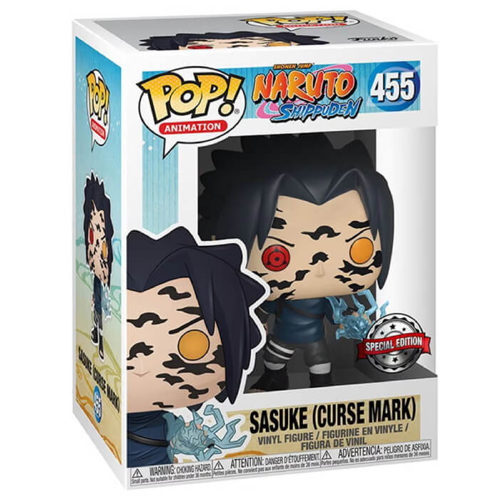 Boneco Funko 5 Star Naruto Shippuden - Sasuke Uchiha