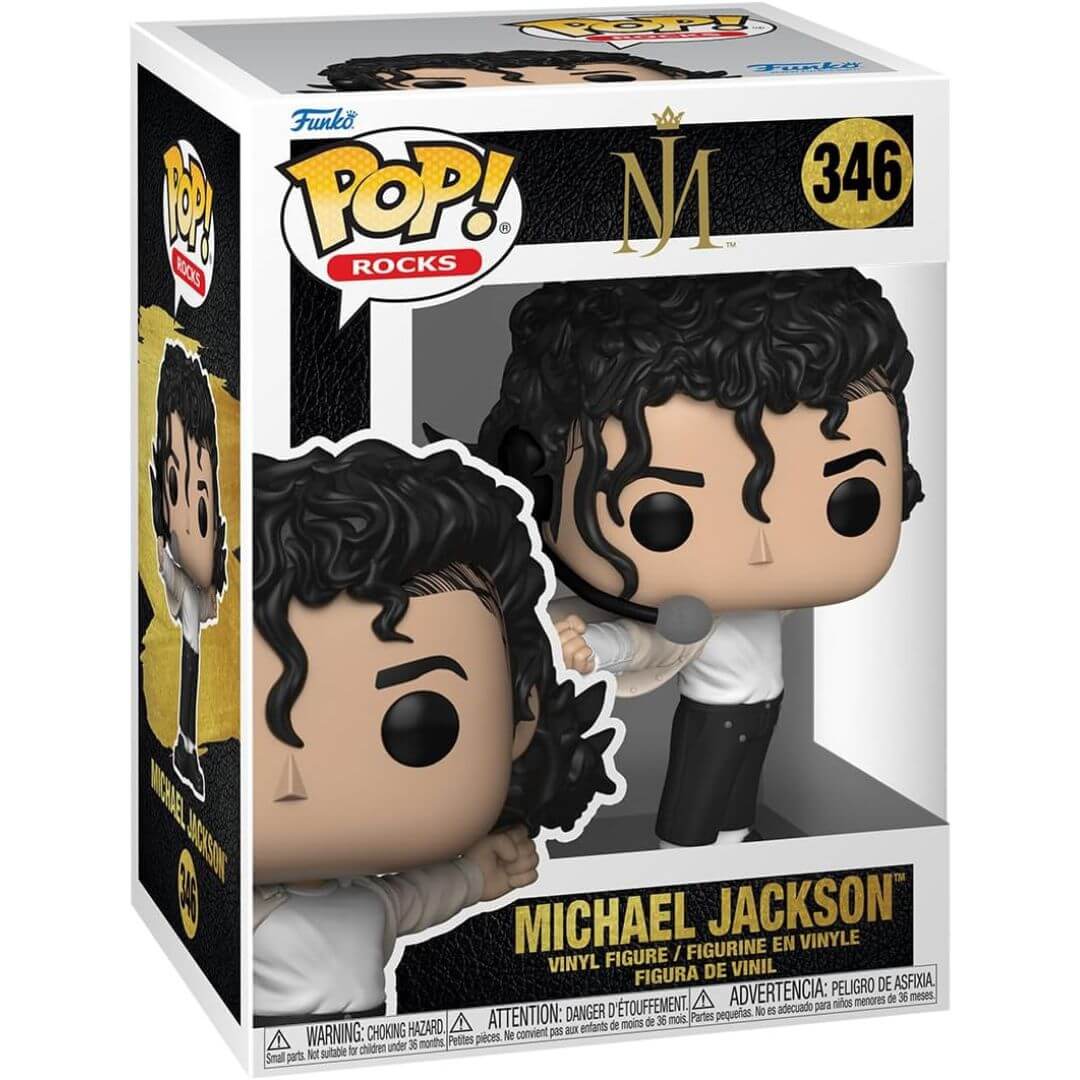 Compre o Boneco Colecionável Funko Pop Rocks de Michael Jackson