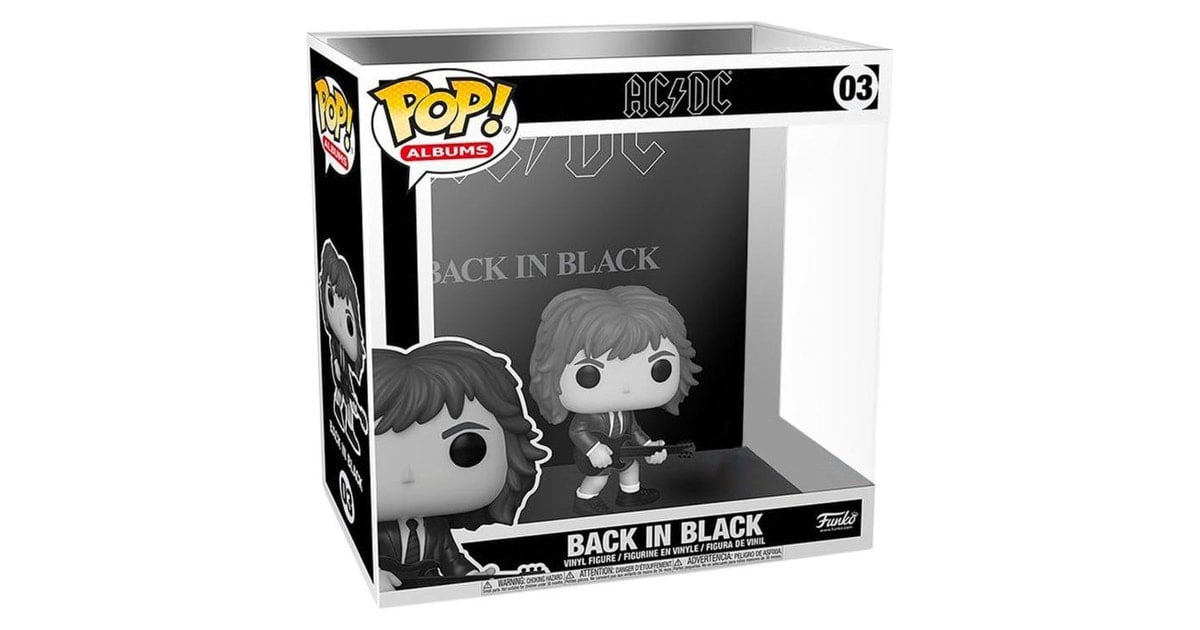 Funko Pop AC DC Back In Black 03 Funko Pop Albums