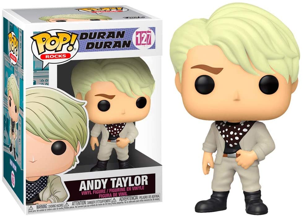 Funko Pop Andy Taylor 127 Duran Duran Funko Pop Rocks