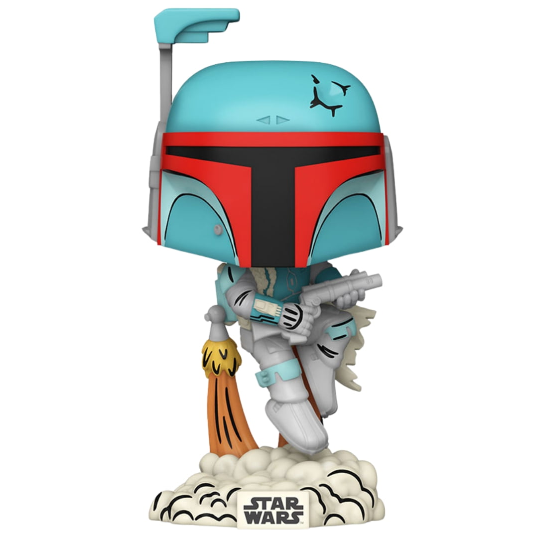 Boneco Funko Pop Star Wars Boba Fett Retro Reimagined 660 Exclusive