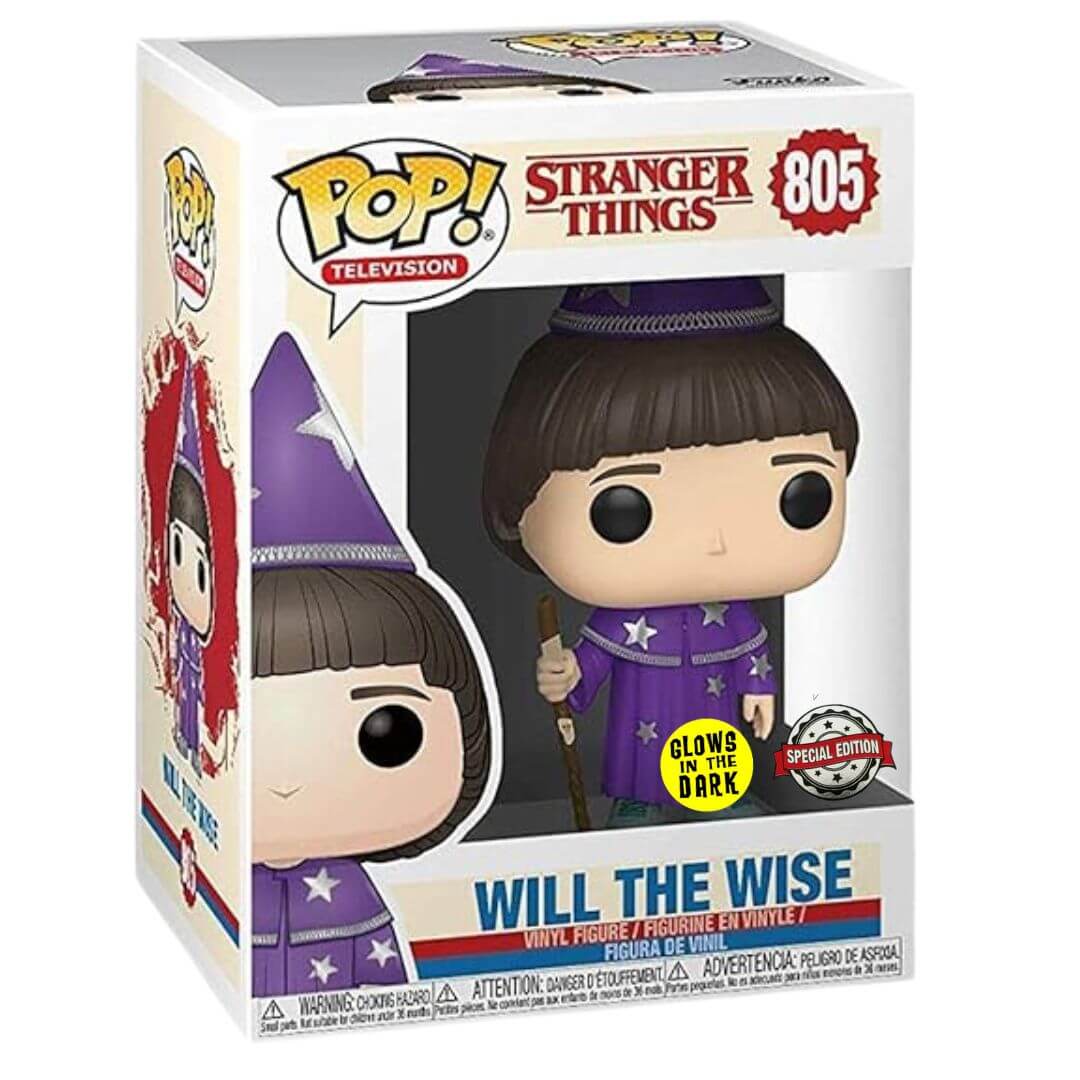 Funko Pop Will The Wise 805 GITD Stranger Things