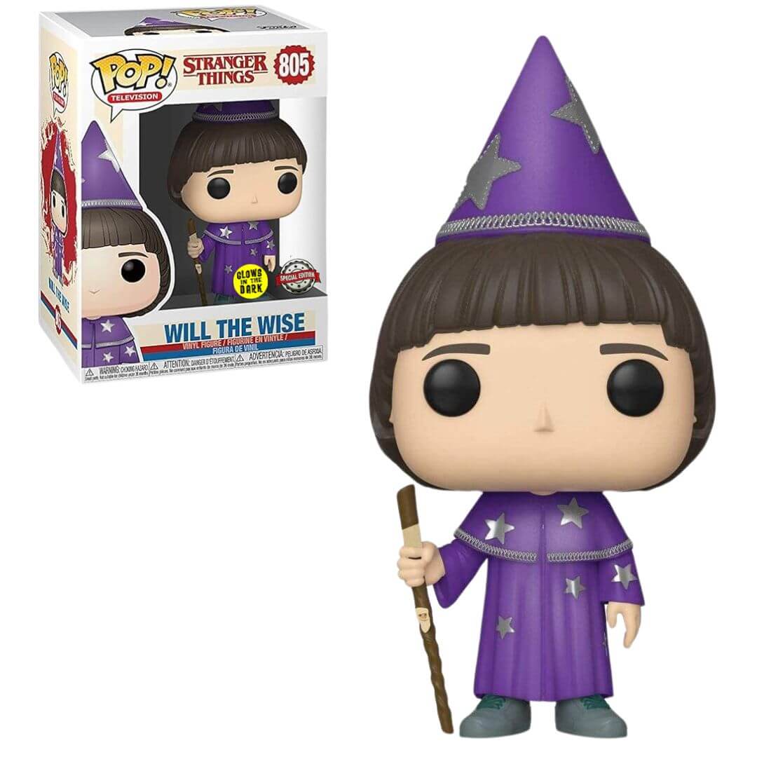 Funko Pop Will The Wise 805 GITD Stranger Things