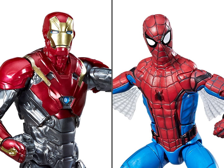 Hasbro Marvel Legends Spider-Man Homecoming 2 Pack Iron