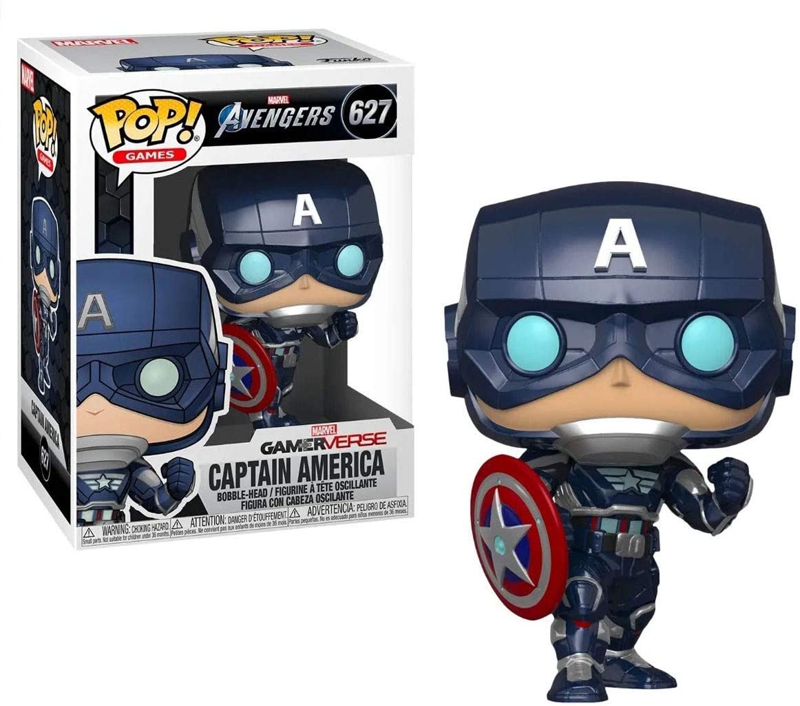 Funko Pop Capitão América Gamerverse 627 Avengers