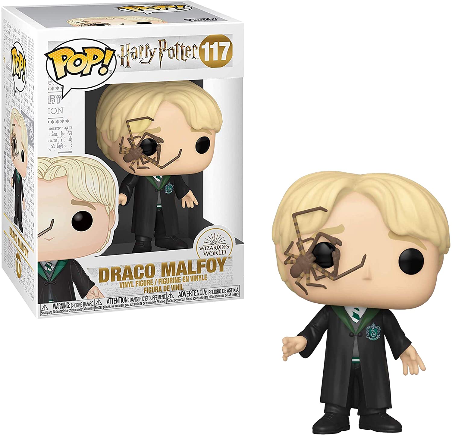 Funko Pop Draco Malfoy w Spider 117 Harry Potter