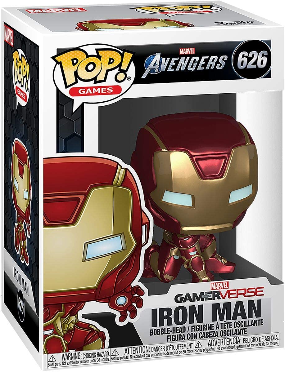 Funko Pop Homem de Ferro 626 - Gamerverse Vingadores Iron Man