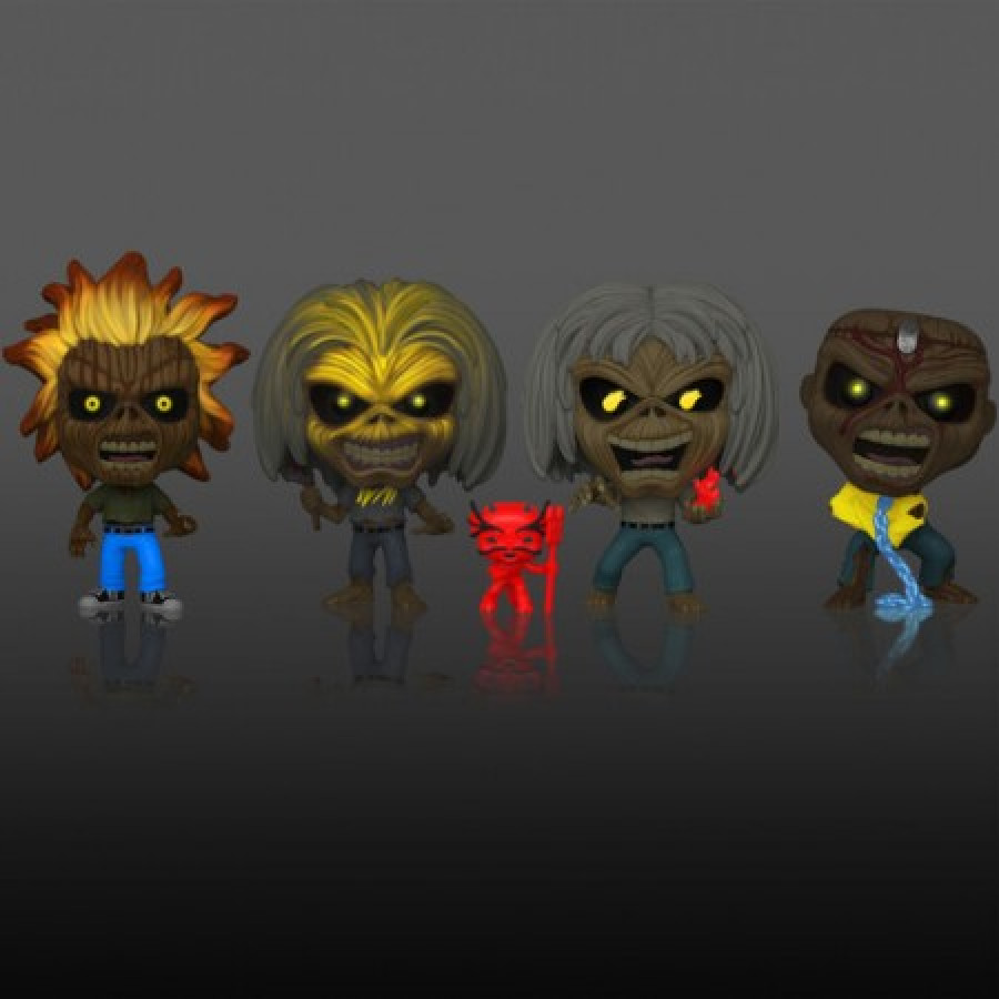 Funko Pop Killers Eddie Glows In The Dark 144 Iron Maiden - View #3