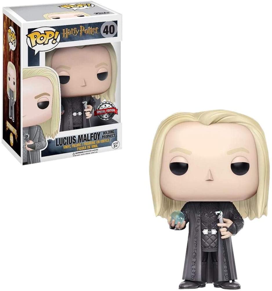 Funko Pop Lucius Malfoy Holding Prophecy 40 Harry Potter
