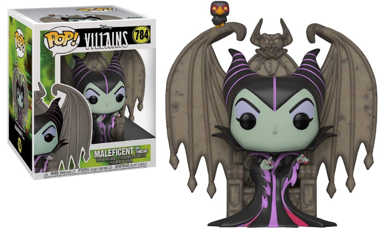 Funko Pop Malévola 784 Maleficent on Throne Disney Villains