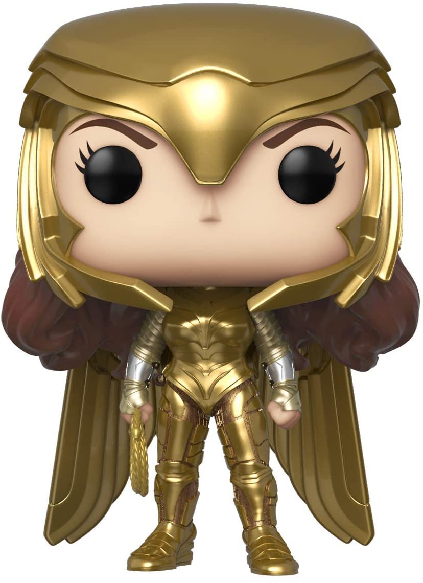 Funko Pop Mulher Maravilha 323 Golden Armor - Wonder Woman 1984
