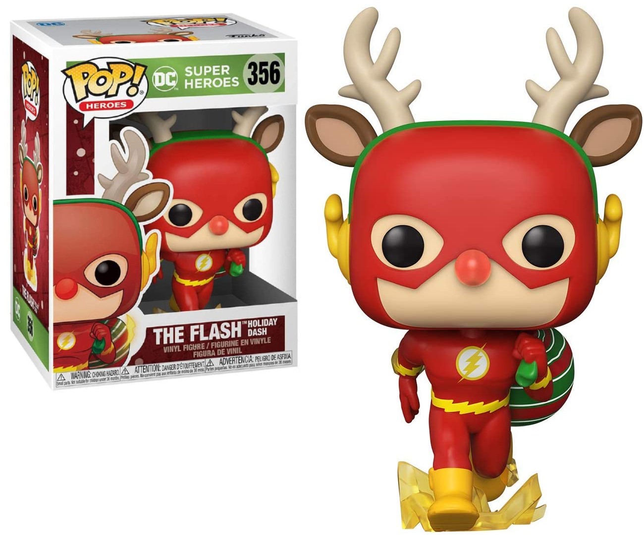 Funko Pop The Flash Holiday Dash 356 DC Heroes