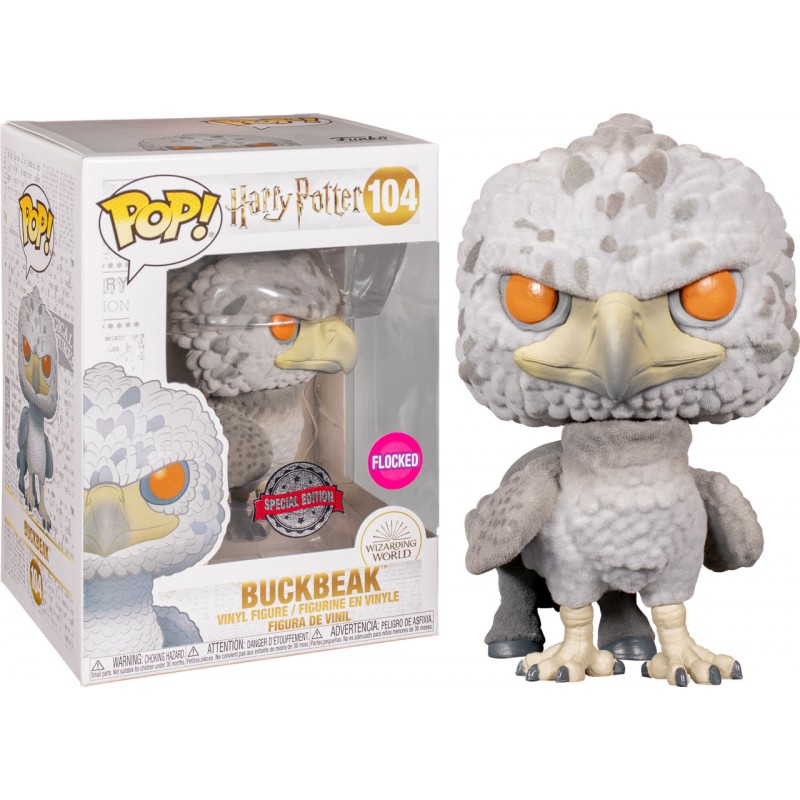 Funko Pop Buckbeak (Bicuço) 104 Flocked Harry Potter