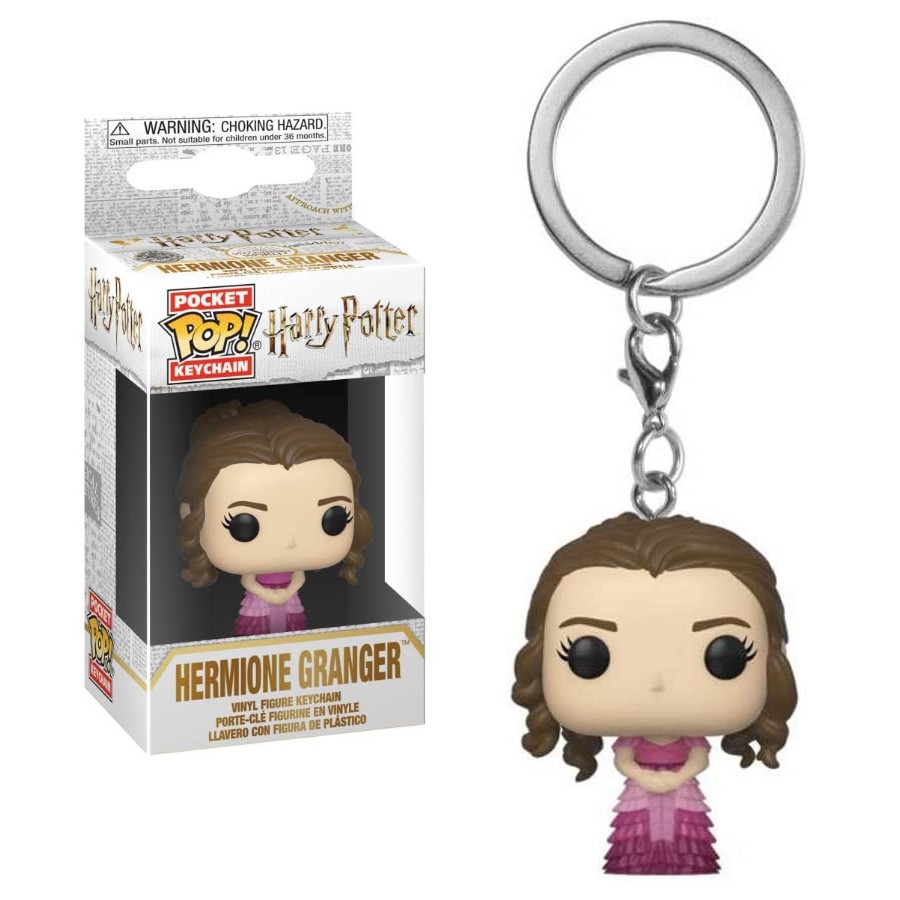 Chaveiro Funko Pop Hermione Granger Yule Ball Pocket Keychain